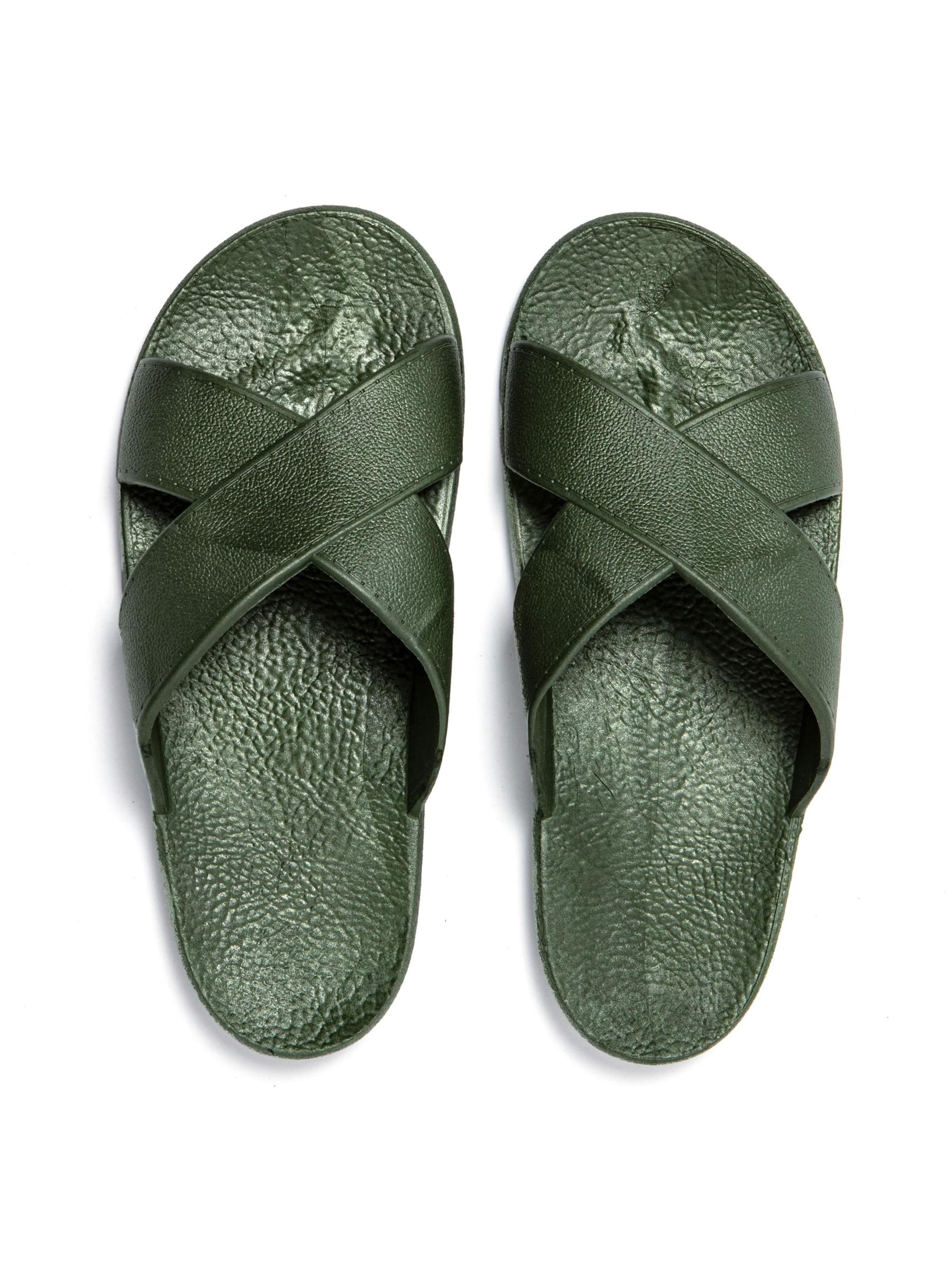 Brasileras - Sandalias 'Loopz' en verde