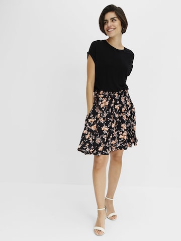bonprix Kleid in Schwarz