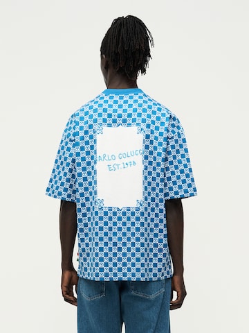 Carlo Colucci Shirt in Blue: front