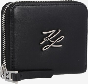 Porte-monnaies 'Autograph' Karl Lagerfeld en noir