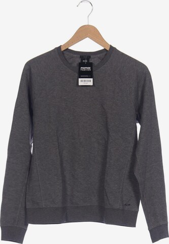 BOSS Black Sweatshirt & Zip-Up Hoodie in M in Grey: front