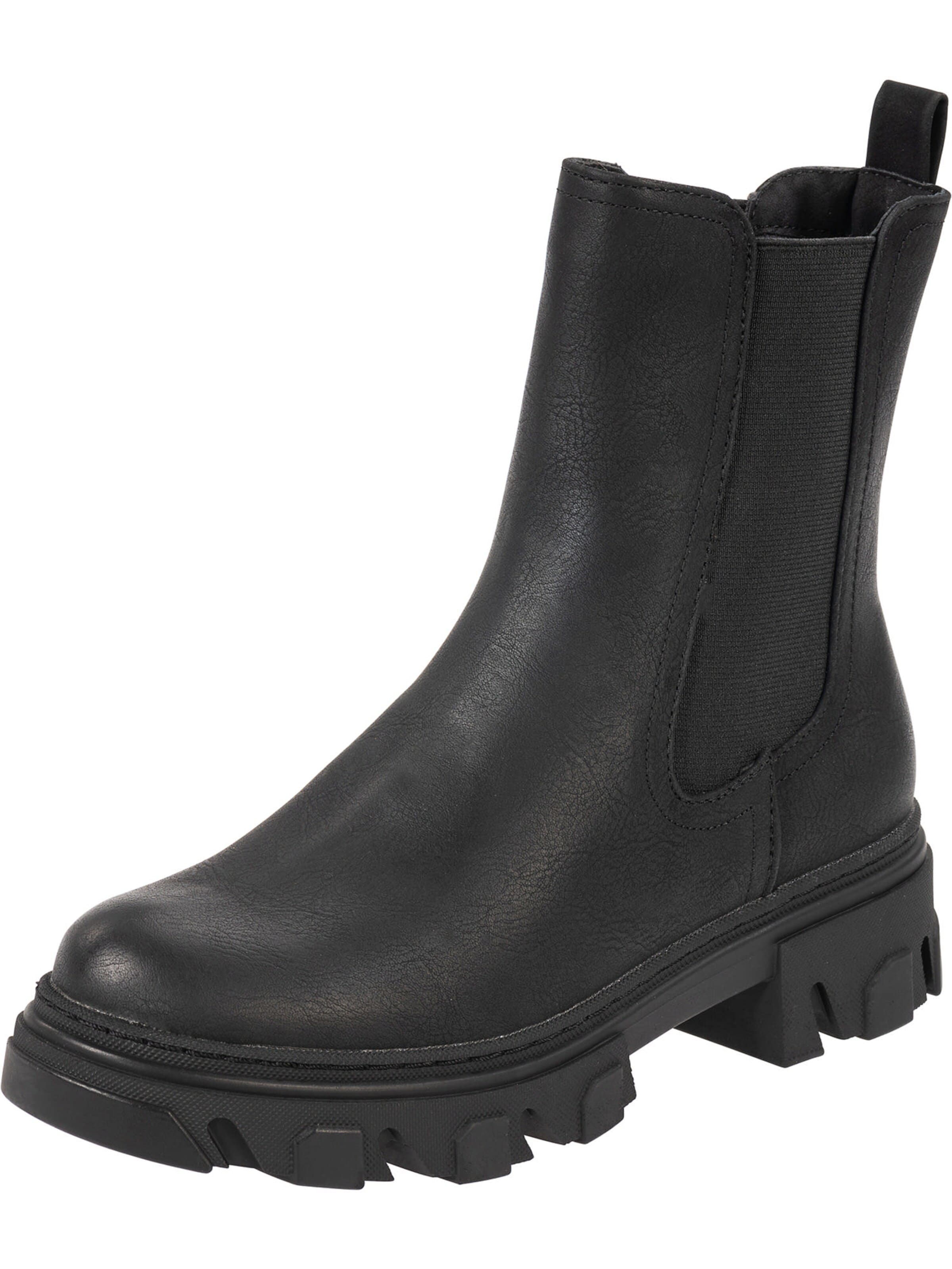 Palado Chelsea boots 'Palado Caprera' in Zwart: voorkant