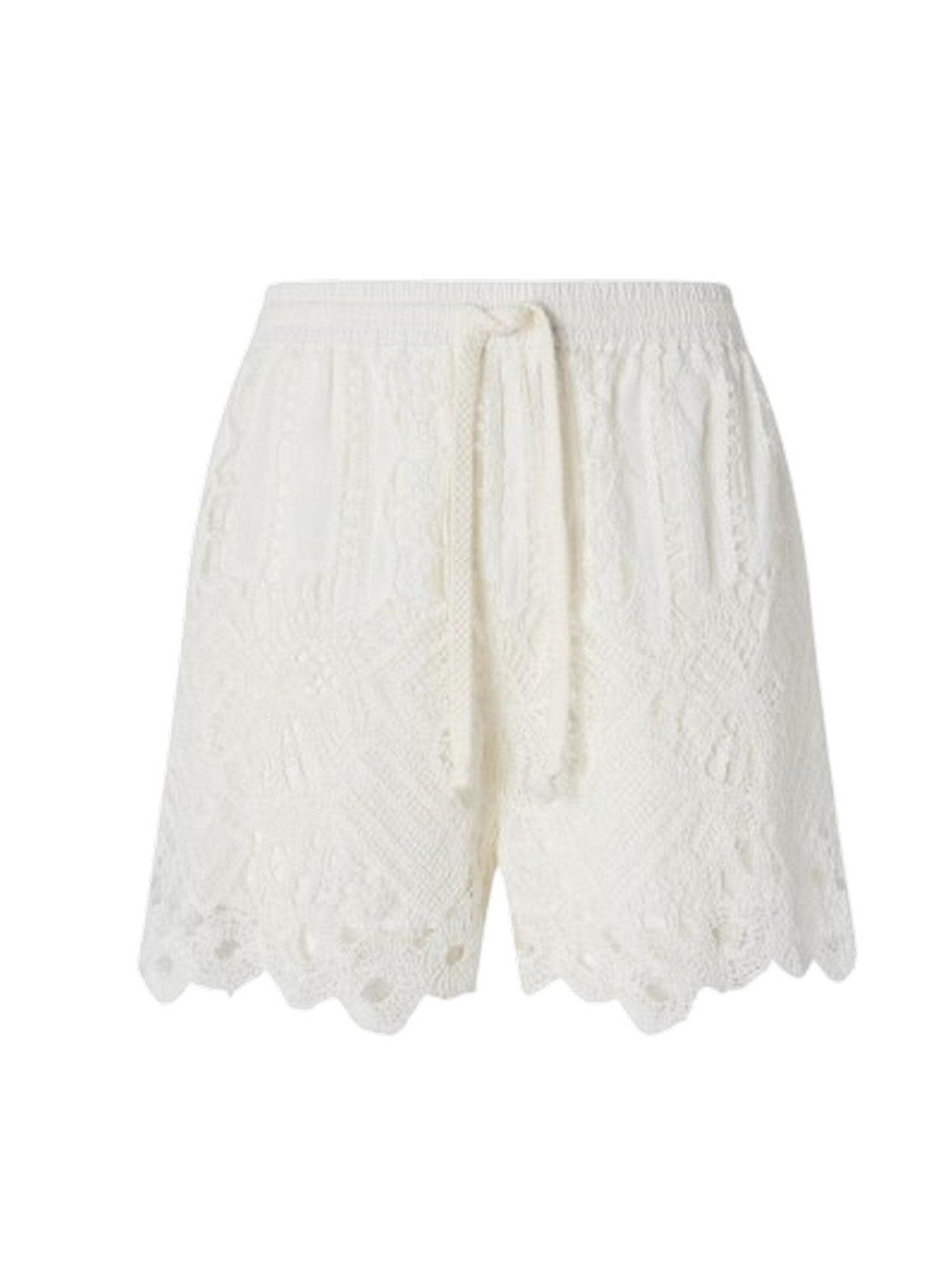 PINKO Regular Broek in Wit: voorkant