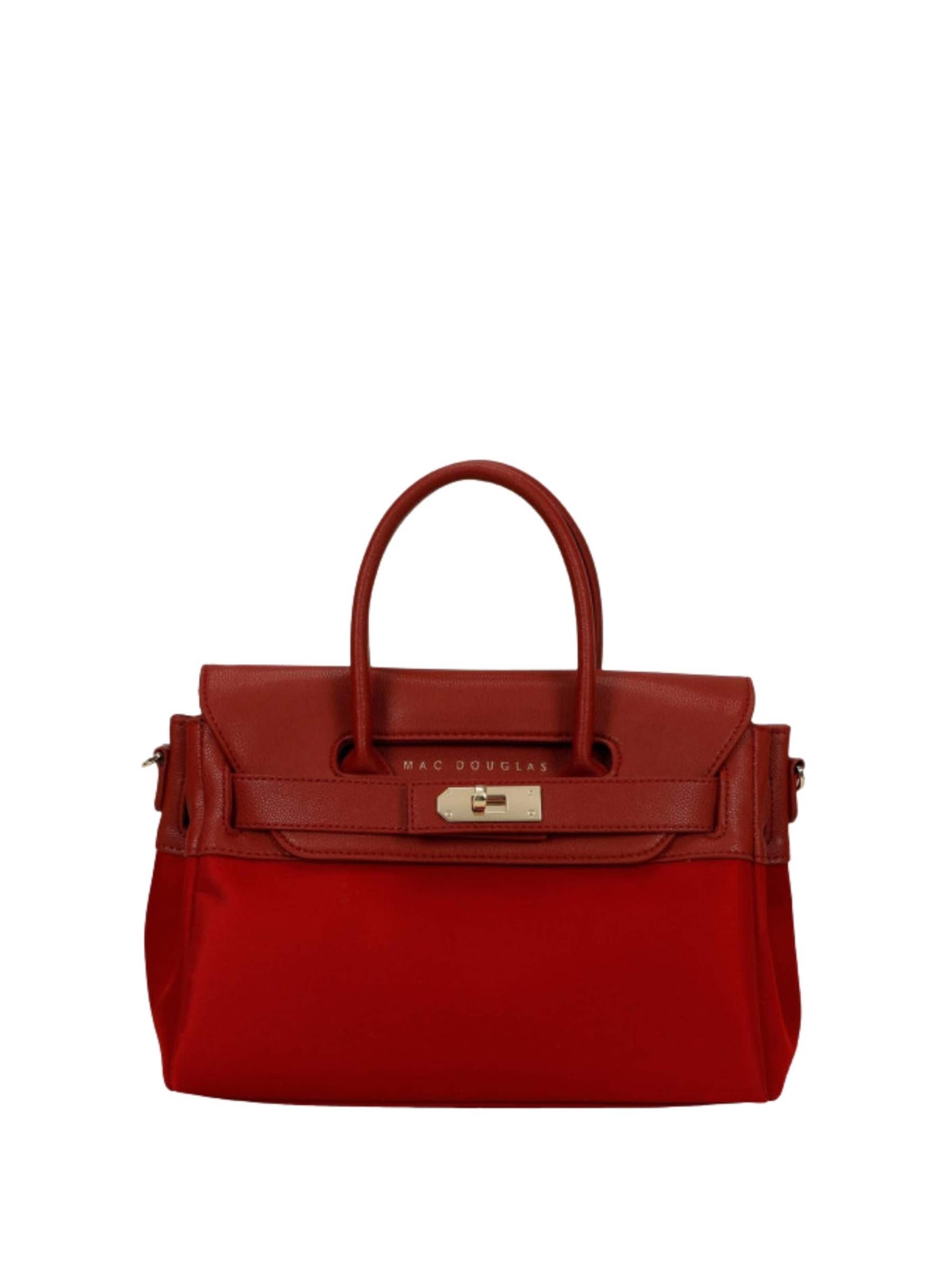 MAC DOUGLAS Handtas 'Mac Douglas Sacs À Main MIX Pyla2 Pany Rouge' in Rood: voorkant