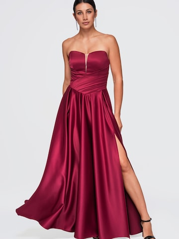Robe de soirée Ombre en rouge