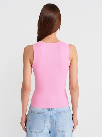 Dilvin Top in Pink