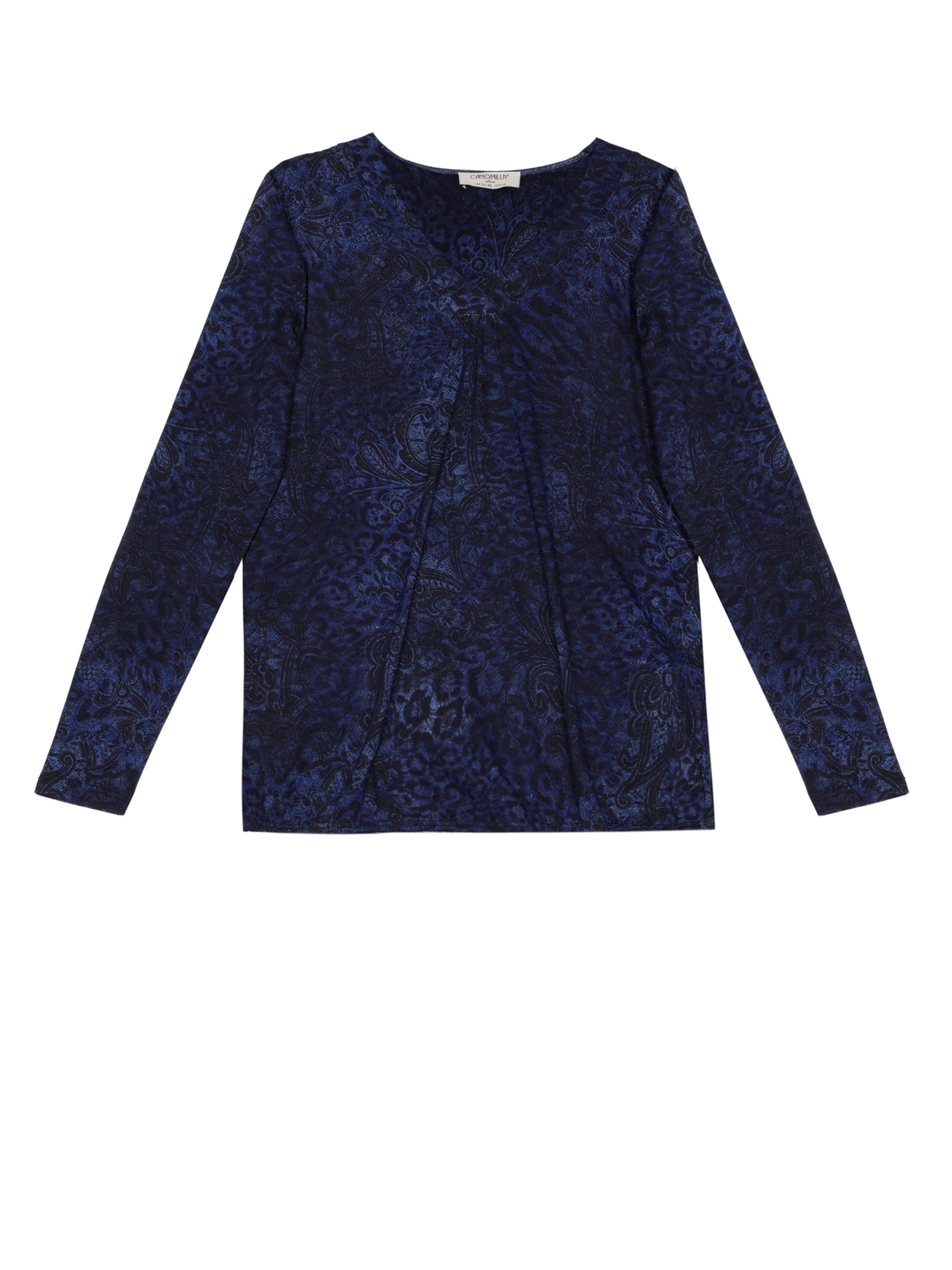 Maglietta 'Sabina' di Camomilla Italia in blu: frontale