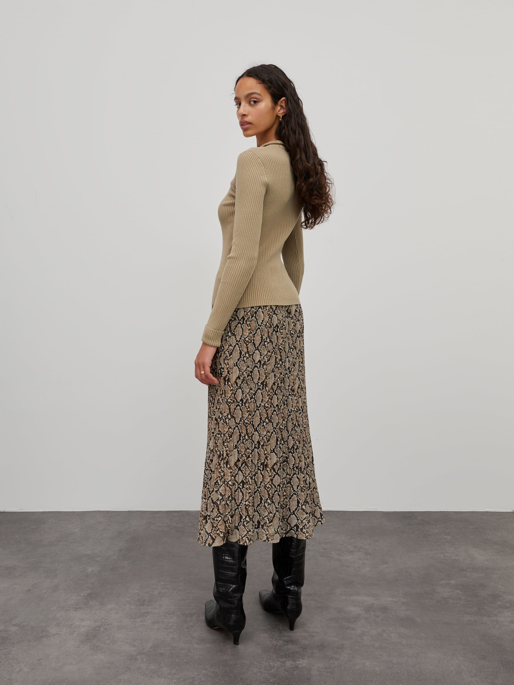 EDITED Produits Pull-over 'Alison' kaki