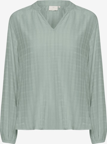 Kaffe Blouse 'Alice' in Groen: voorkant