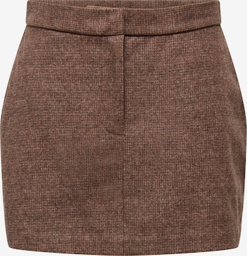 Jupe ONLY en marron : devant