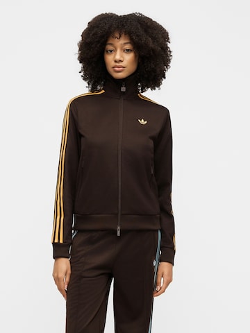 Giacca di felpa 'Classic' di ADIDAS ORIGINALS in marrone: frontale