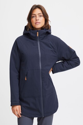 North Bend Softshelljacke 'Brenda' in Blau: predná strana