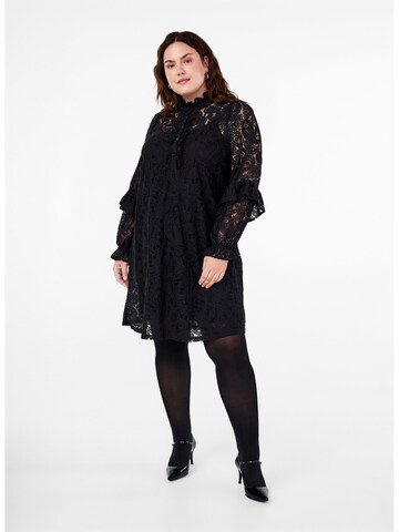 Zizzi Jurk 'Lira' in Zwart