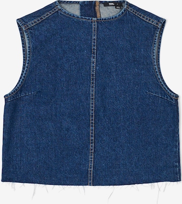 Dr. Denim Top 'Erin Top' in Blau: Vorderseite