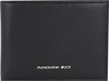 Porte-monnaies MANDARINA DUCK en noir : devant