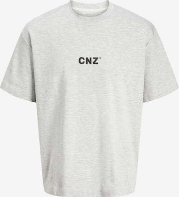 JACK & JONES T-Shirt 'CNZ' in Grau: Vorderseite