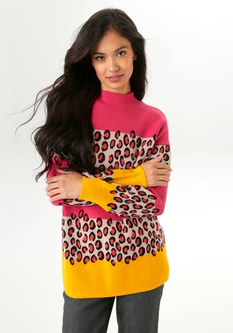 Aniston SELECTED Pullover in Pink: Vorderseite