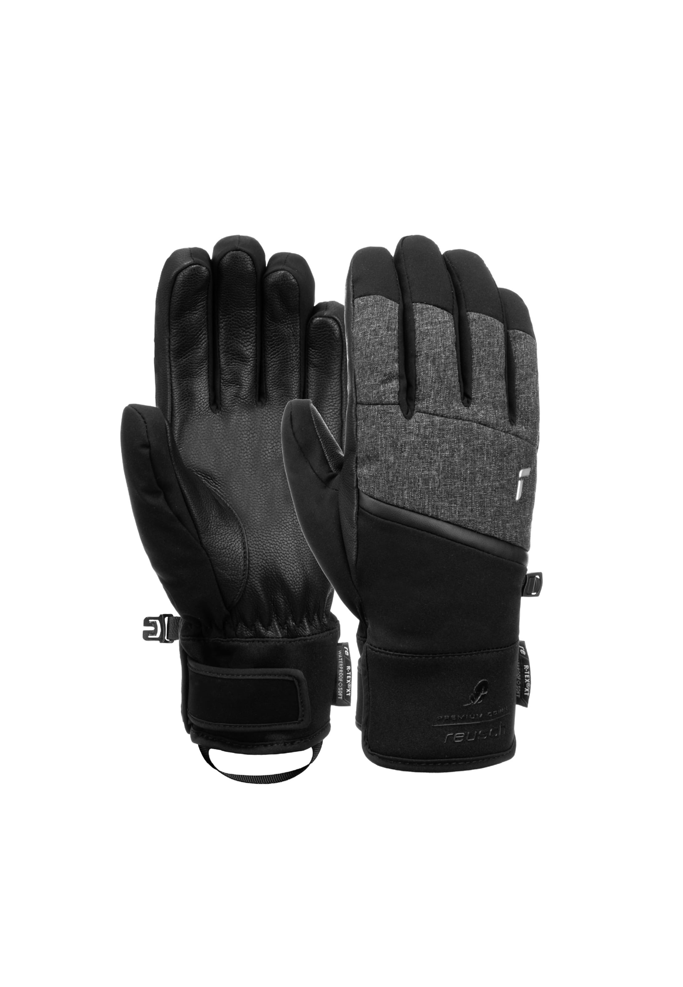 REUSCH Sports gloves 'Febe' in Black: front
