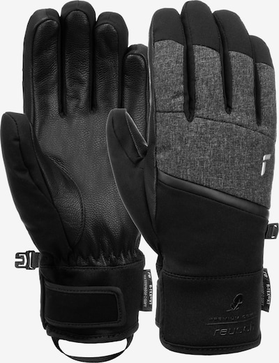 REUSCH Athletic Gloves 'Febe' in Dark grey / Black / White, Item view