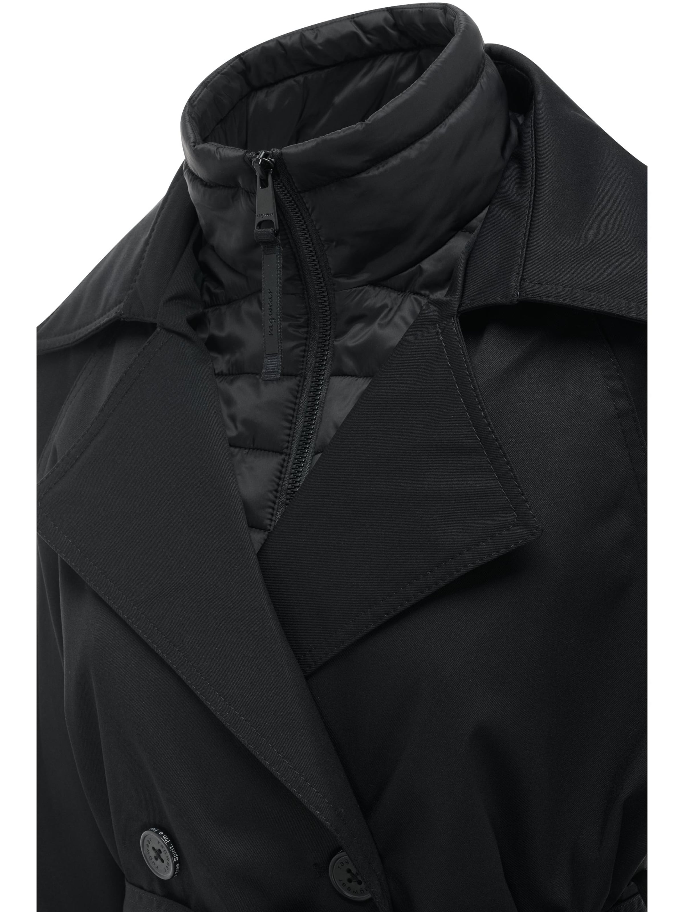 Ragwear Raincoat in Black