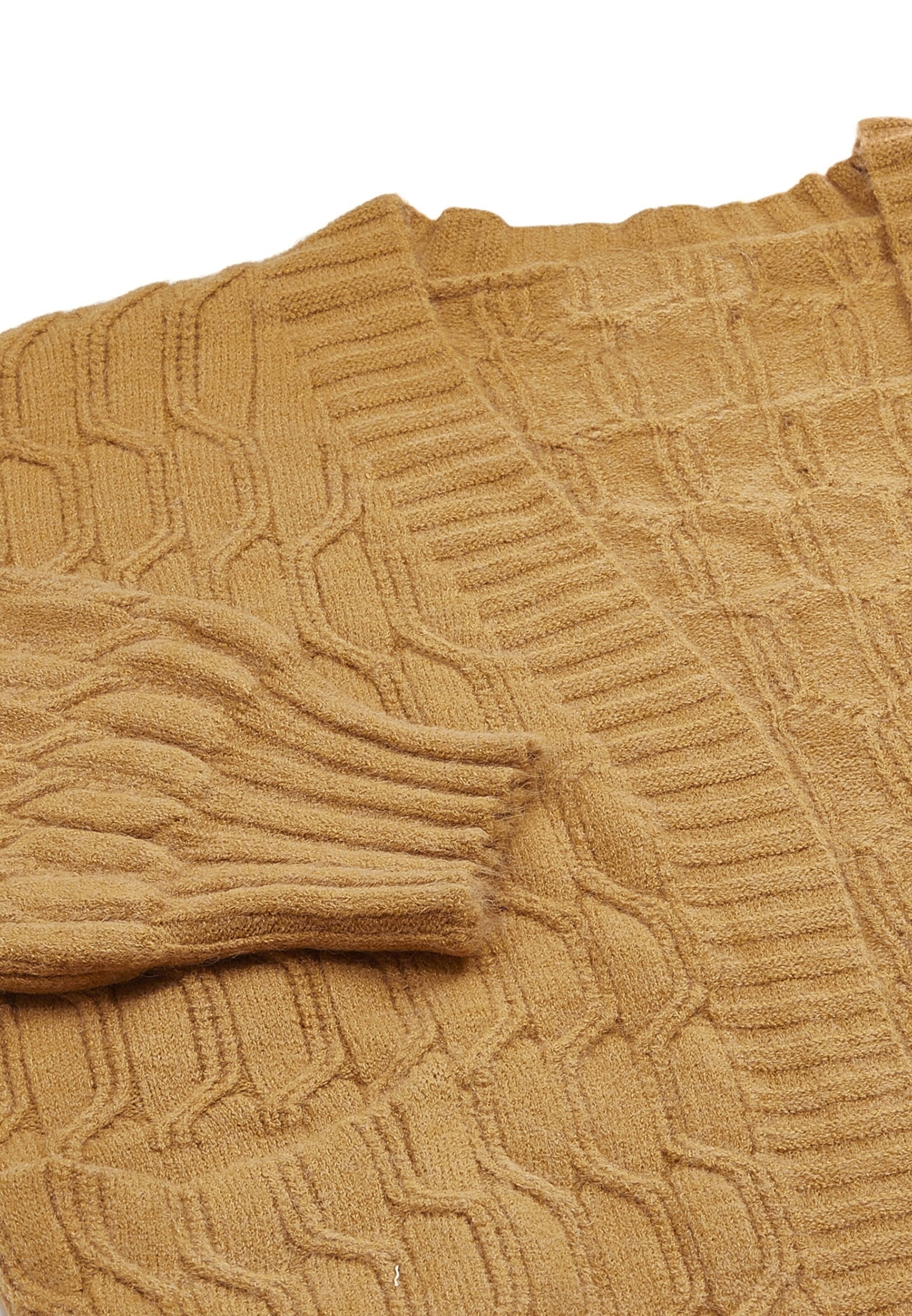 Tanuna Knit cardigan in Beige