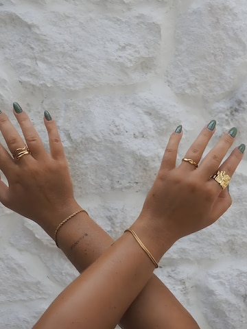 hiBALI Bracelet 'Edgy' in Gold