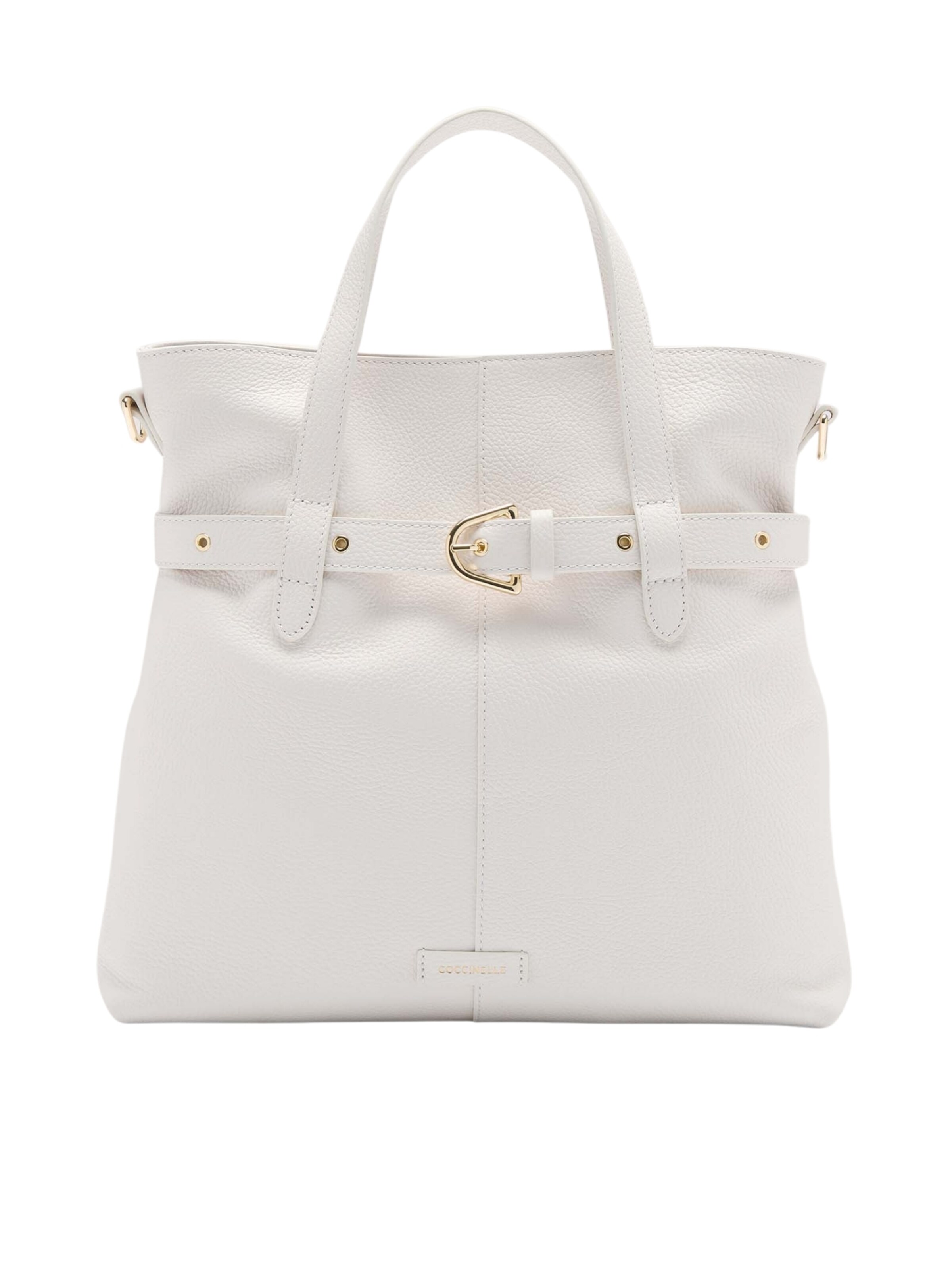 Coccinelle - Bolso de mano 'Coccinelle Abigail' en blanco: frente
