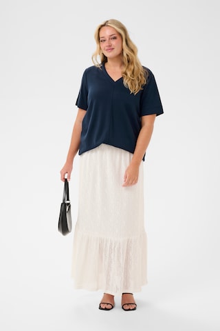 KAFFE CURVE - Camiseta 'KCAnnia' en azul
