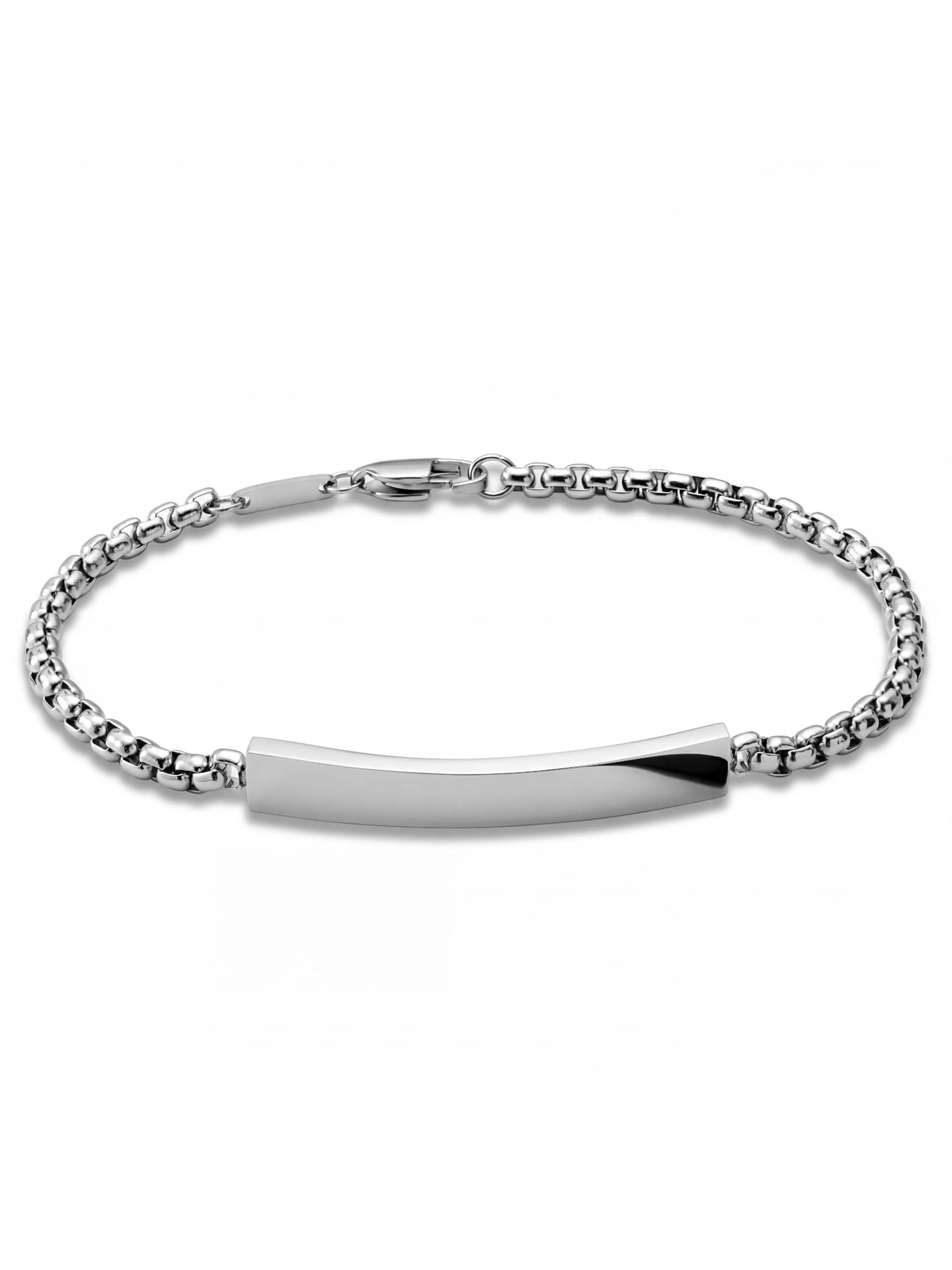 Seizmont Bracelet 'New Classics' in Silver: front