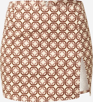 Motel Skirt 'Pelma' in Beige: front