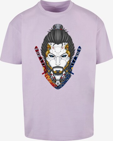 T-Shirt F4NT4STIC en violet : devant