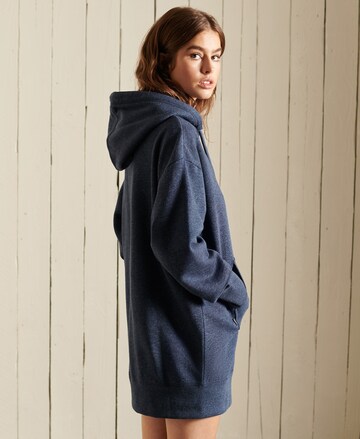 Superdry Oversized jurk in Blauw