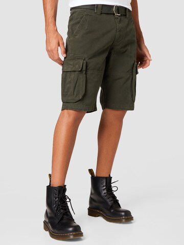 Regular Pantalon cargo 'Vintage Core' Superdry en vert : devant