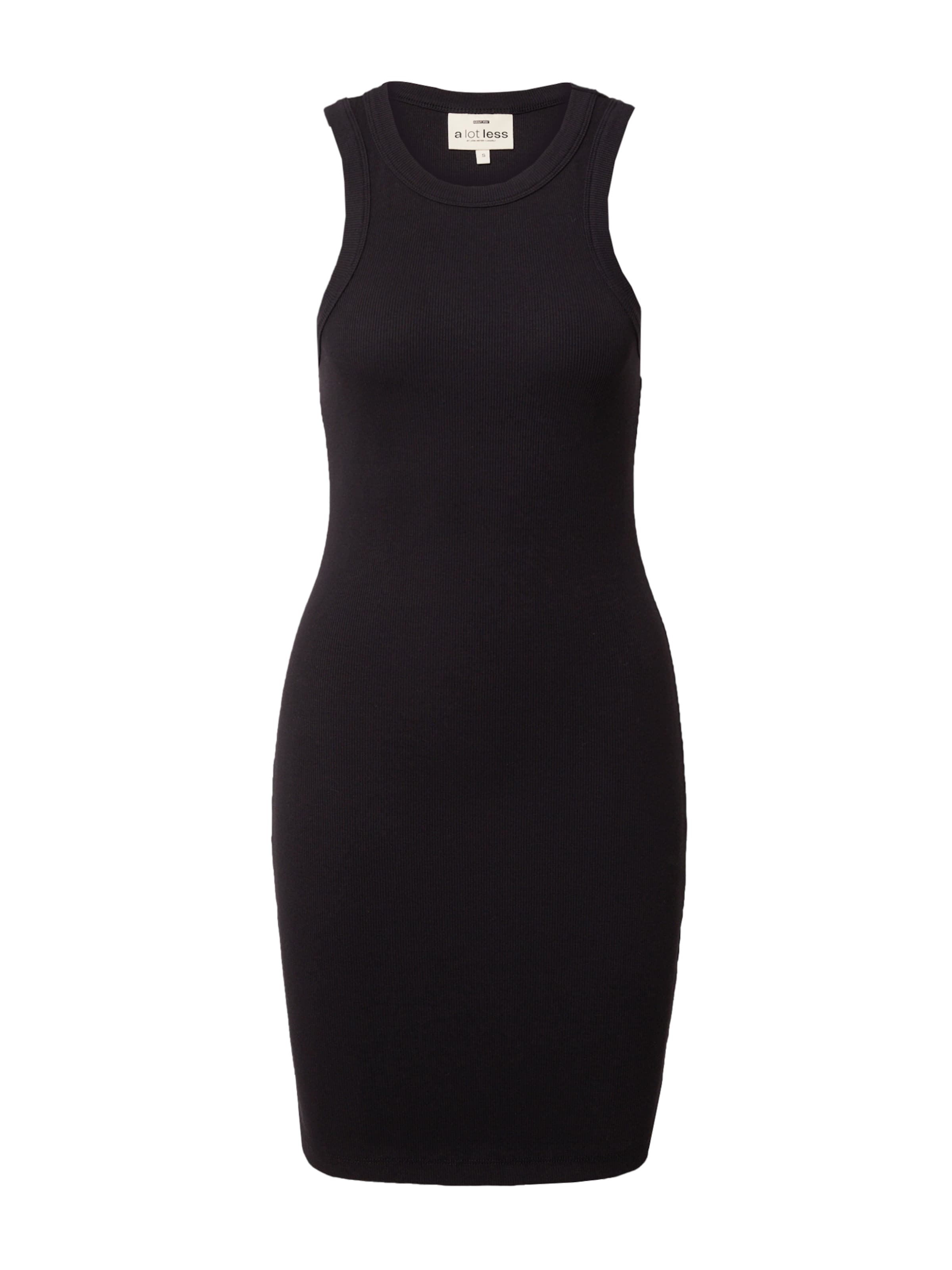 Abito 'Gina' di A LOT LESS in nero: frontale