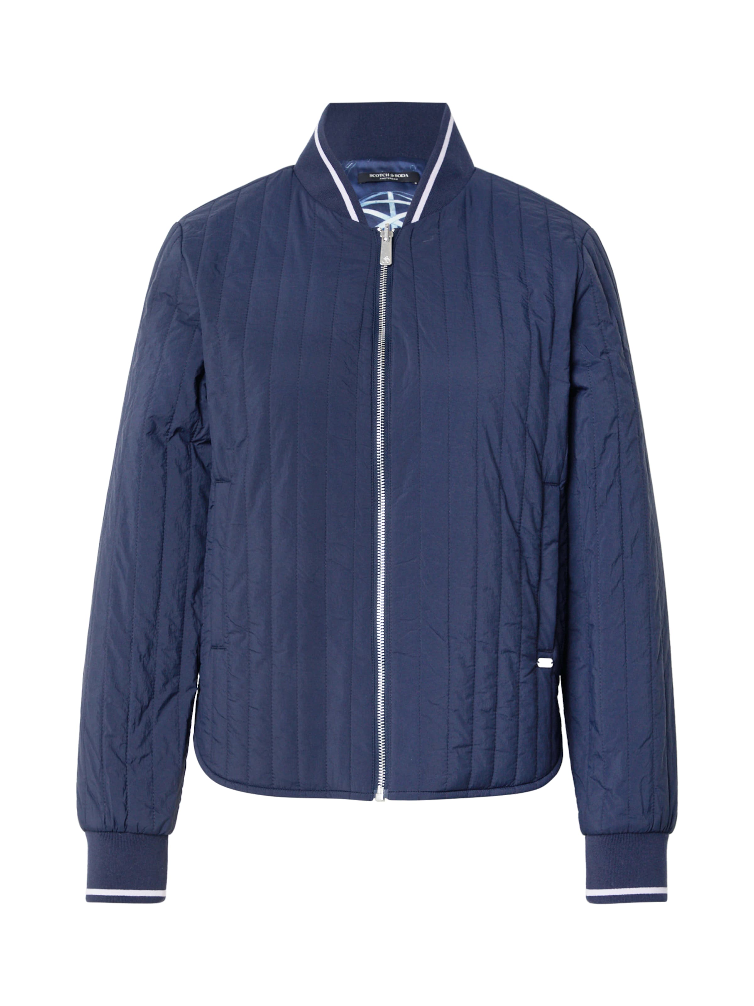 SCOTCH & SODA Overgangsjakke i blå: forside