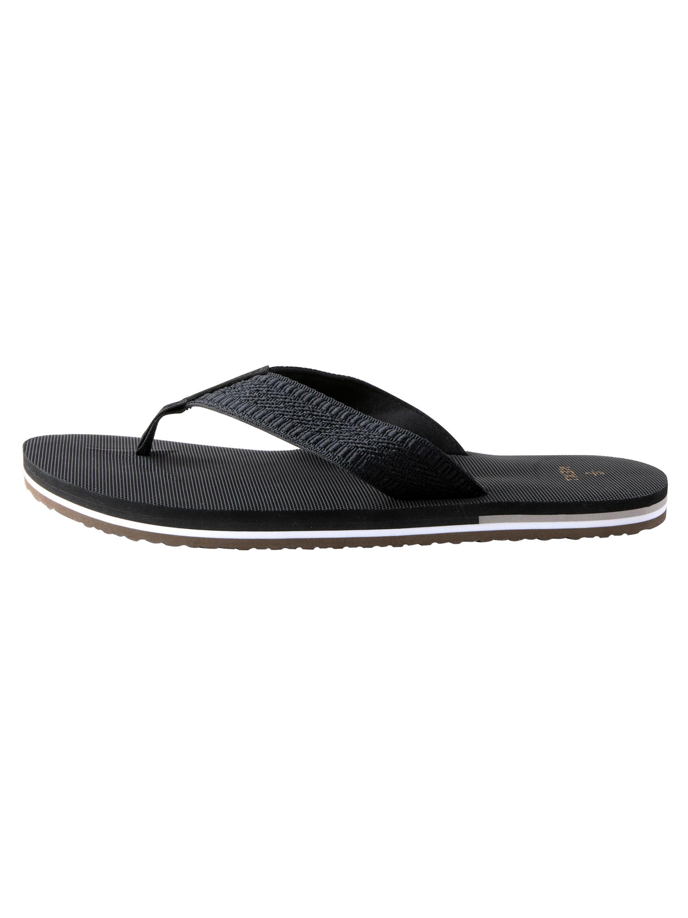 Next T-bar sandals in Black: front