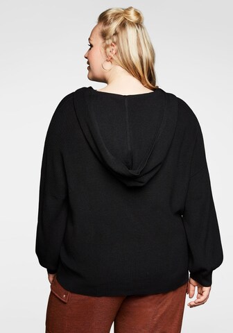 SHEEGO Pullover in Schwarz