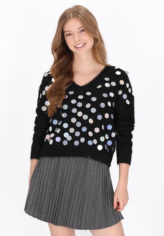 MYMO - Jersey en negro: frente