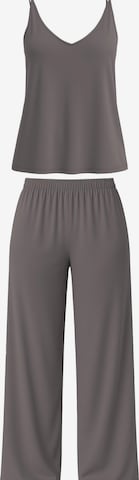 Vivisence Pyjama '2046' in Grijs: voorkant