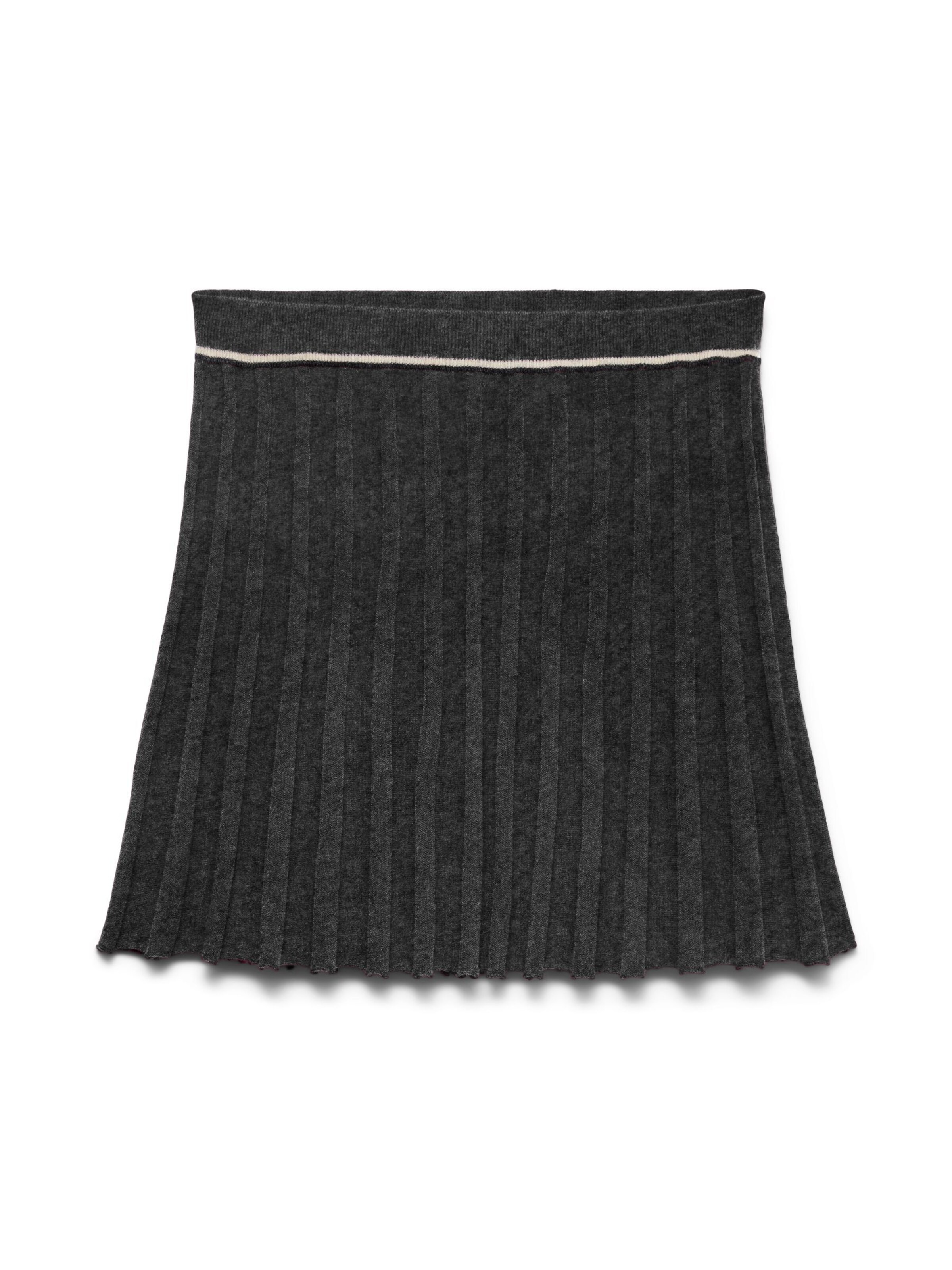 VERO MODA - Falda 'MARINA' en gris: frente