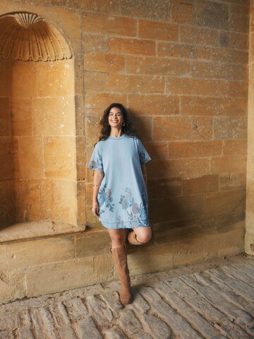 Robe 'National Trust x Next' Next en bleu