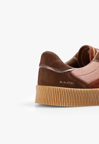 Scalpers Nízke tenisky 'Gale' - Hnedá