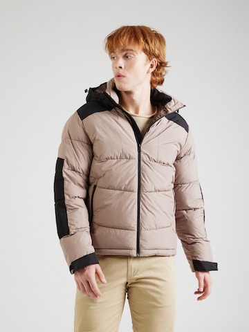 Veste d’hiver 'OTIS' JACK & JONES en gris : devant