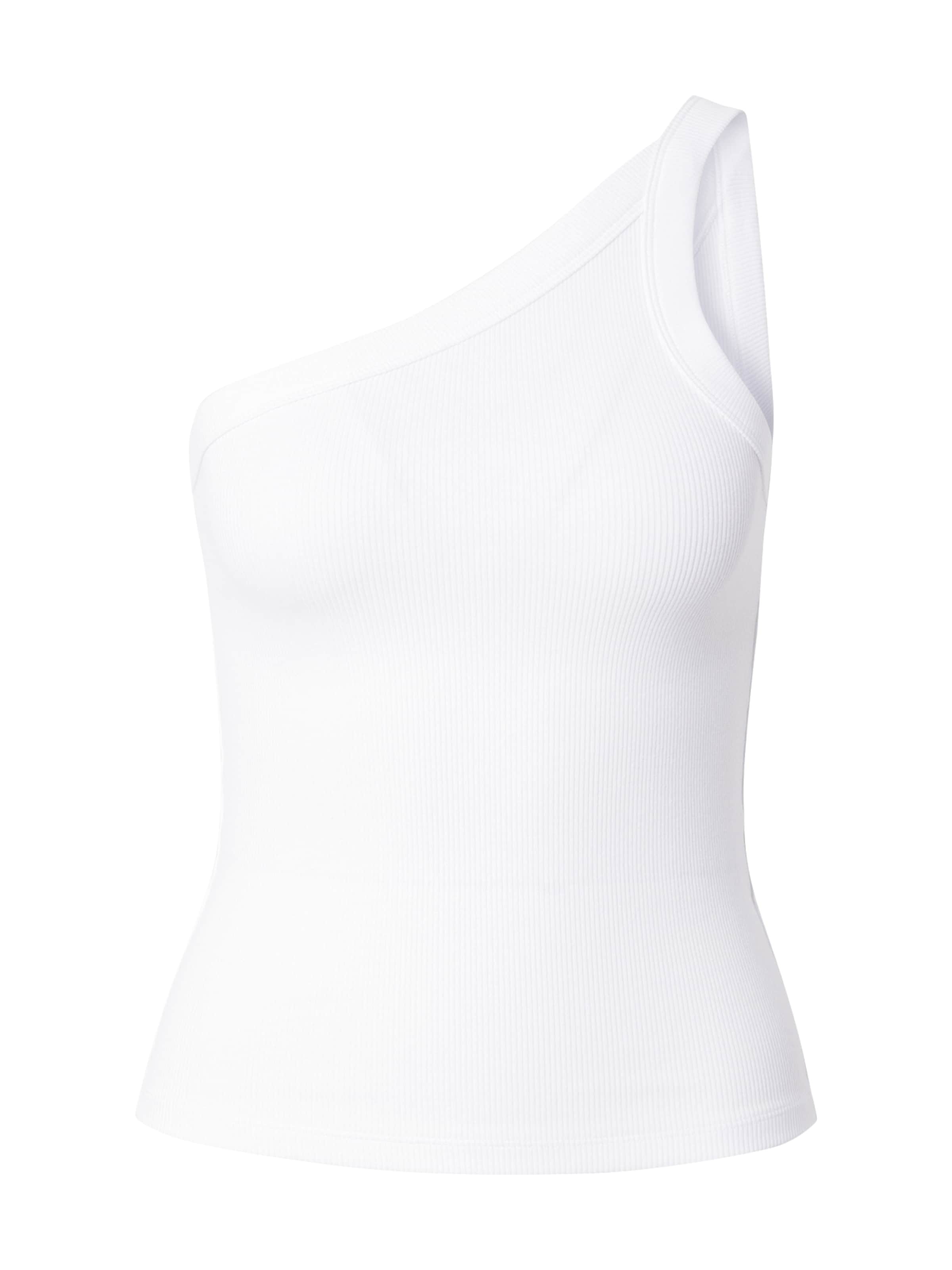 Abercrombie & Fitch - Top em branco: frente