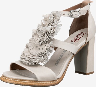 A.S.98 Sandalette 'Basile' in weiß, Produktansicht