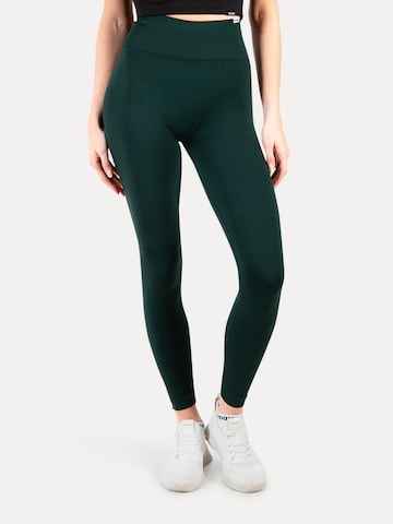 Smilodox Slimfit Leggings in Blauw: voorkant