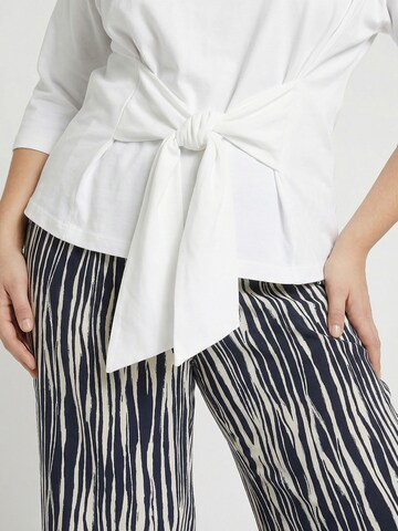 Guido Maria Kretschmer Curvy Wide Leg Hose 'Finja' in Schwarz