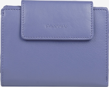 Maître Portemonnee 'Bromley Dawina' in Blauw: voorkant