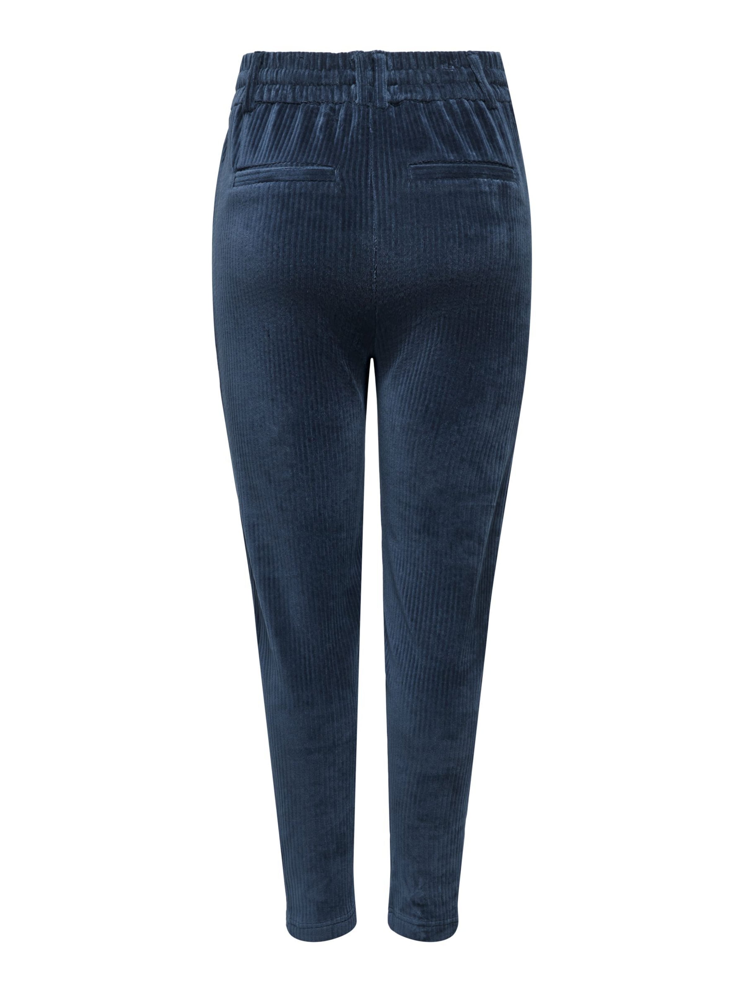 ONLY Tapered Broek 'POPTRASH' in Blauw