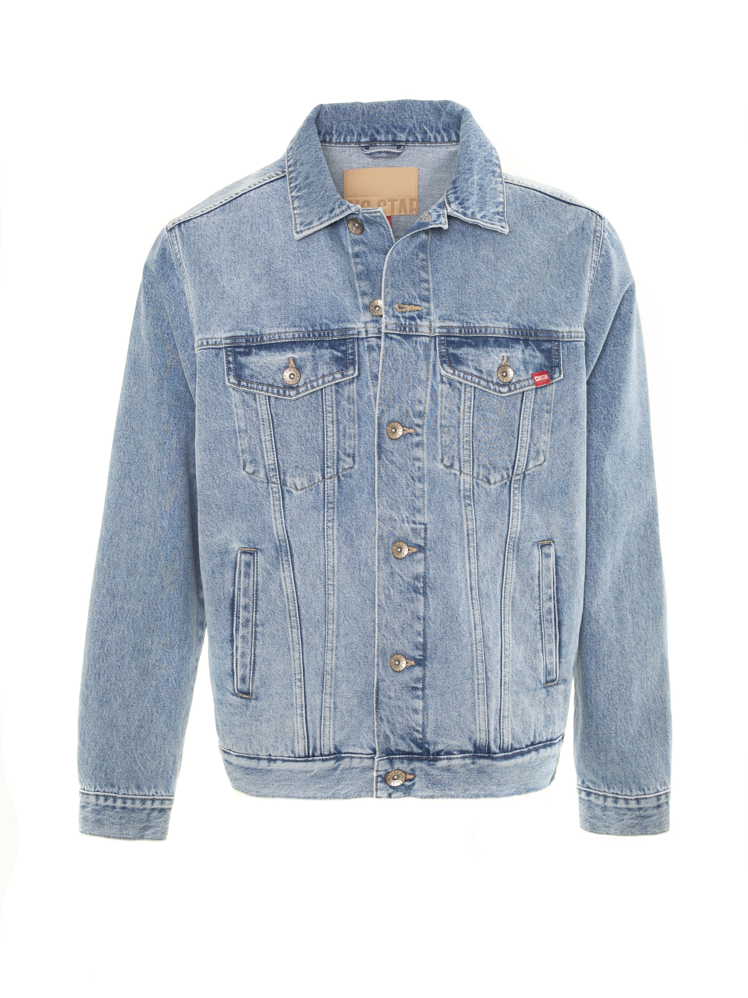 BIG STAR Jacke 'Charlie' in Blau: Vorderseite